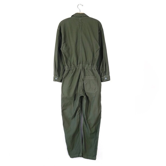 CITIZENS OF HUMANITY Marta Utility Jumpsuit Workwear Coverall Minimal Cargo Army - Picture 7 of 14
